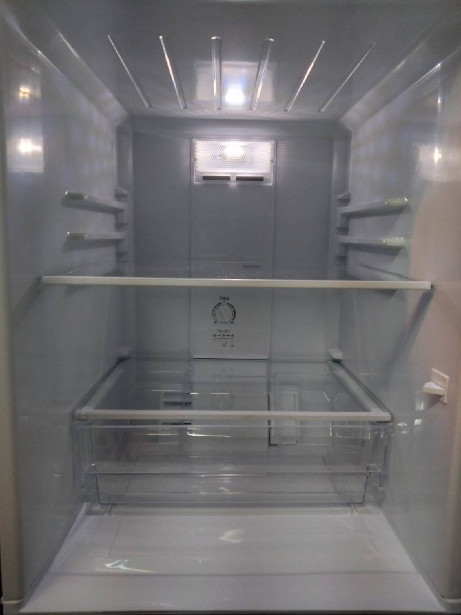 【大阪/岸和田発 格安自社便】AQUA 2ドア冷凍冷蔵庫 AQR-J13K（S）126L 2021年製/耐熱トップテーブル 大容量フリーザー フリーケース(2)_画像3