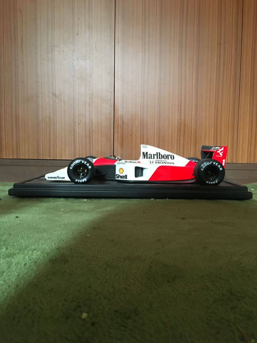 【玩具模型】AMALGAM MCLAREN MP4/4 AYRTON SENNA F1 JAPANESE GRAND PRIX 1988 アマルガムマクラーレン合金模型車ミニカー1:8 H25_画像1