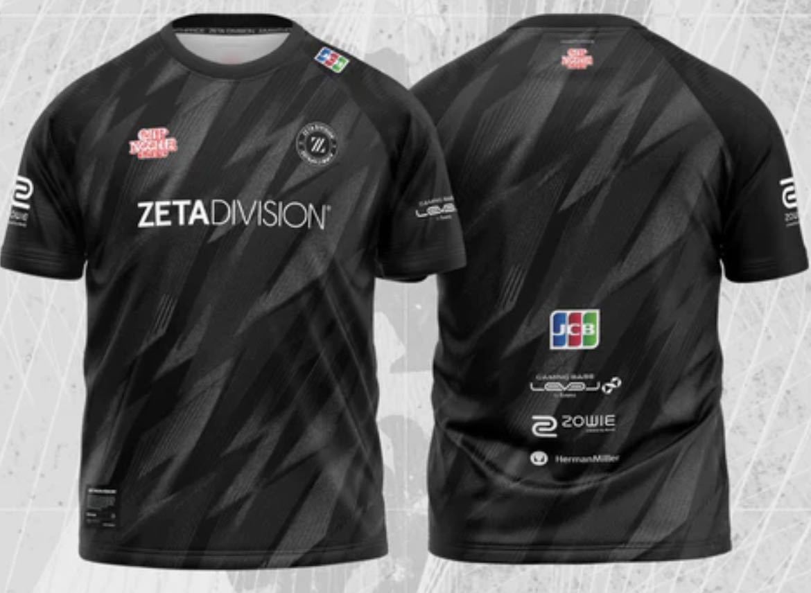 未使用品 ZETA DIVISION 2024 AUTHENTIC JERSEY Eスポーツ XLサイズ