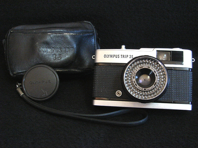m2940984 付属品多数 撮影可 オリンパス トリップ 35 olympus trip 35 トリップ35 pen ペン カメラ vintage camera japan フィルムカメラ_画像2