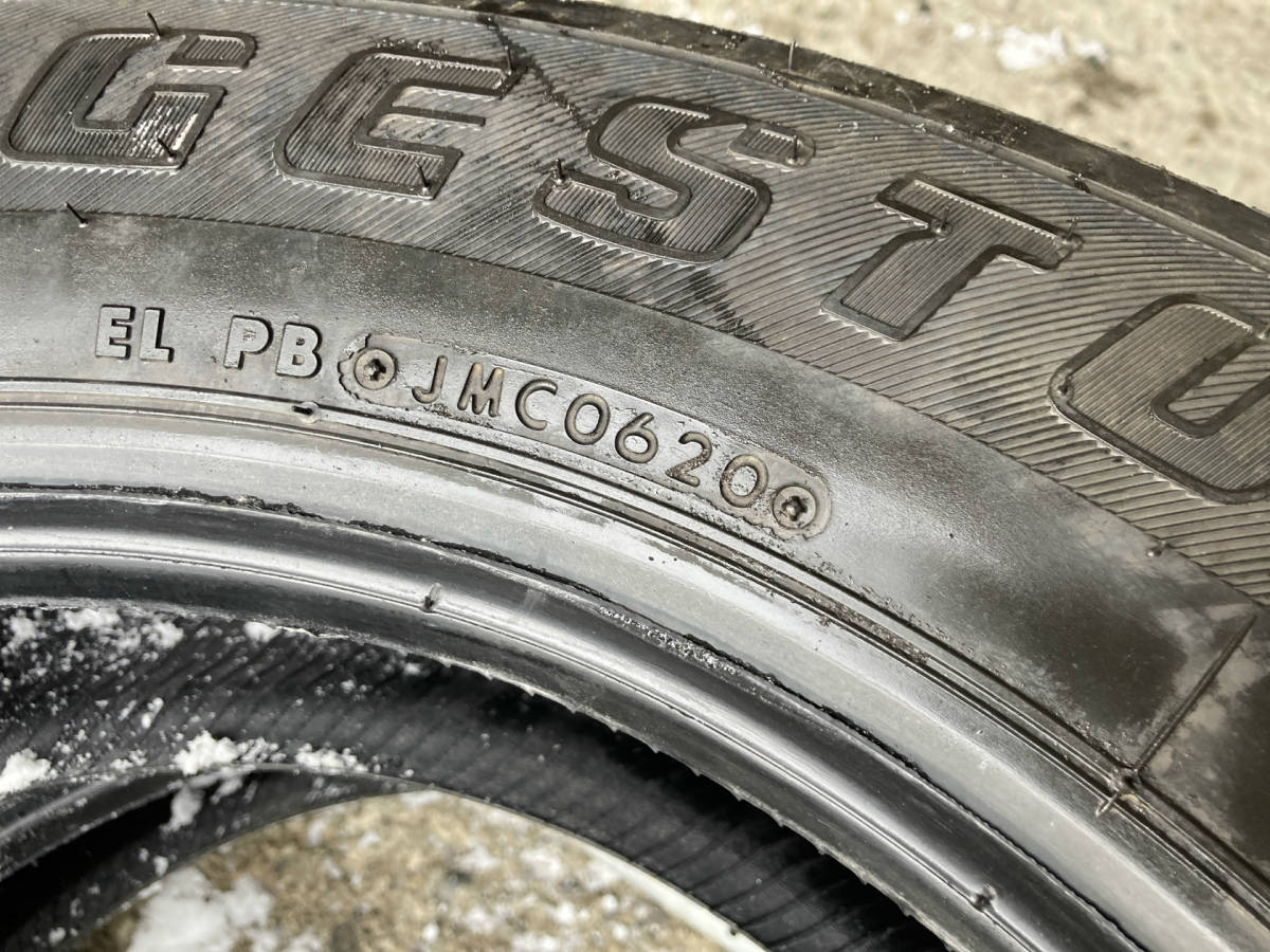 ほぼ新品 激安 BS 175/80R16 2本 夏タイヤ中古 9.9分山 極上 ジムニー 組換え作業可/手渡し可 札幌市白石区 N1170-2TF_画像5