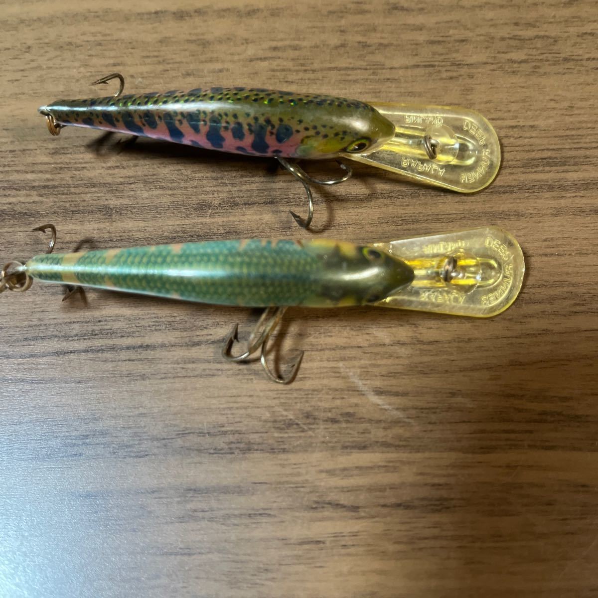 ラパラ　ディープランナー　7cm 中古美品　2個セット　ジャパンスペシャルカラー　オールド　OLD RAPALA DEEP RUNNER シャッド　ミノー _画像3