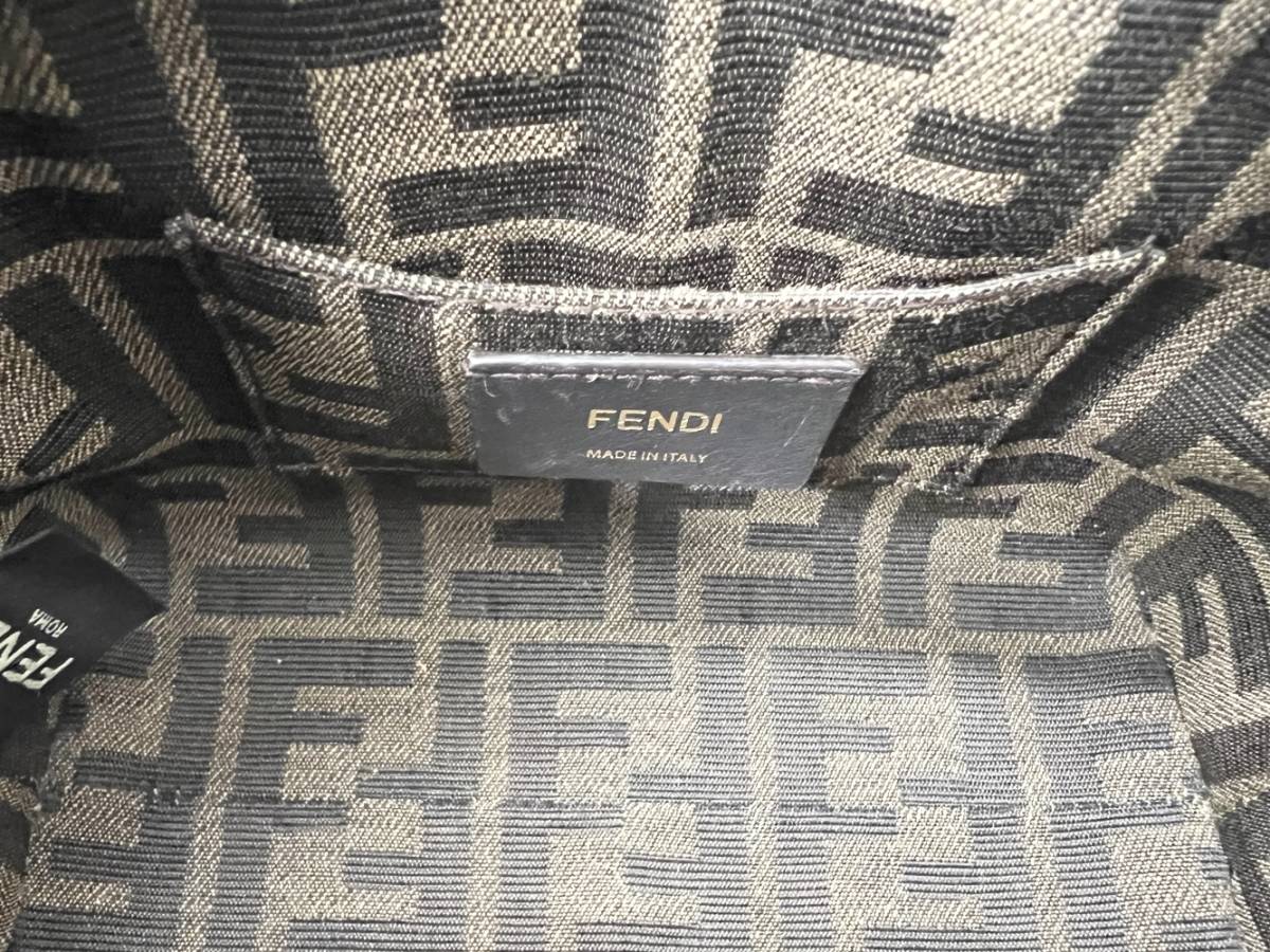 【中古】｜FENDI フェンディ 8BS067 バイザウェイ ミニ スモール 2WAY ショルダーバッグ ハンドバッグ ブラック レザー レディース_画像9