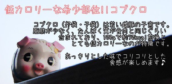 国産豚コブクロ 500g×3袋 計1.5kg≪低カロリーで希少部位の豚仔袋≫中サイズの新鮮なブタの子袋・子宮・こぶくろ【送料無料】_画像5