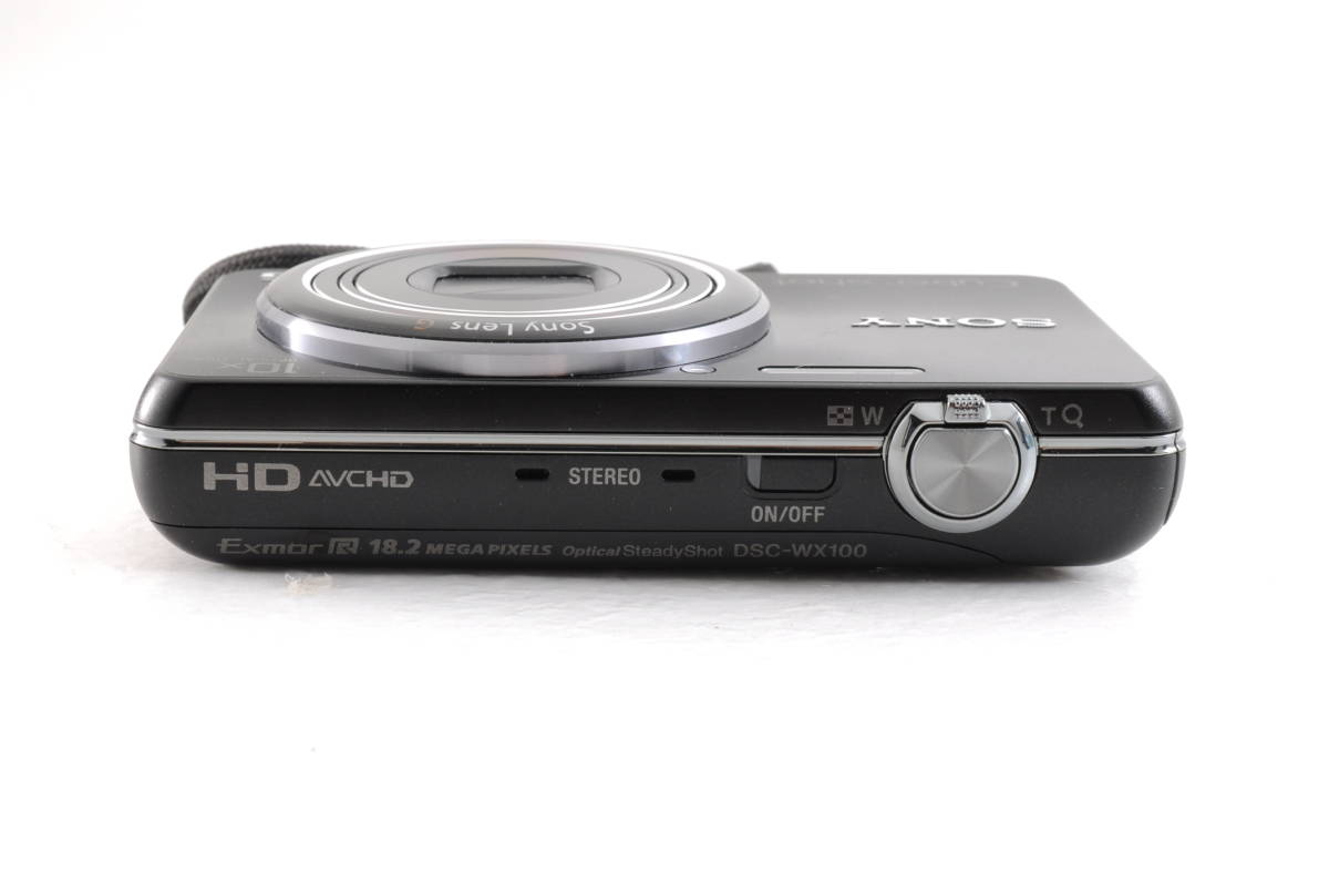 動作品 ソニー SONY Cyber-Shot DSC-WX100 サイバーショット ブラック コンパクトデジタルカメラ 管GG1635_画像5