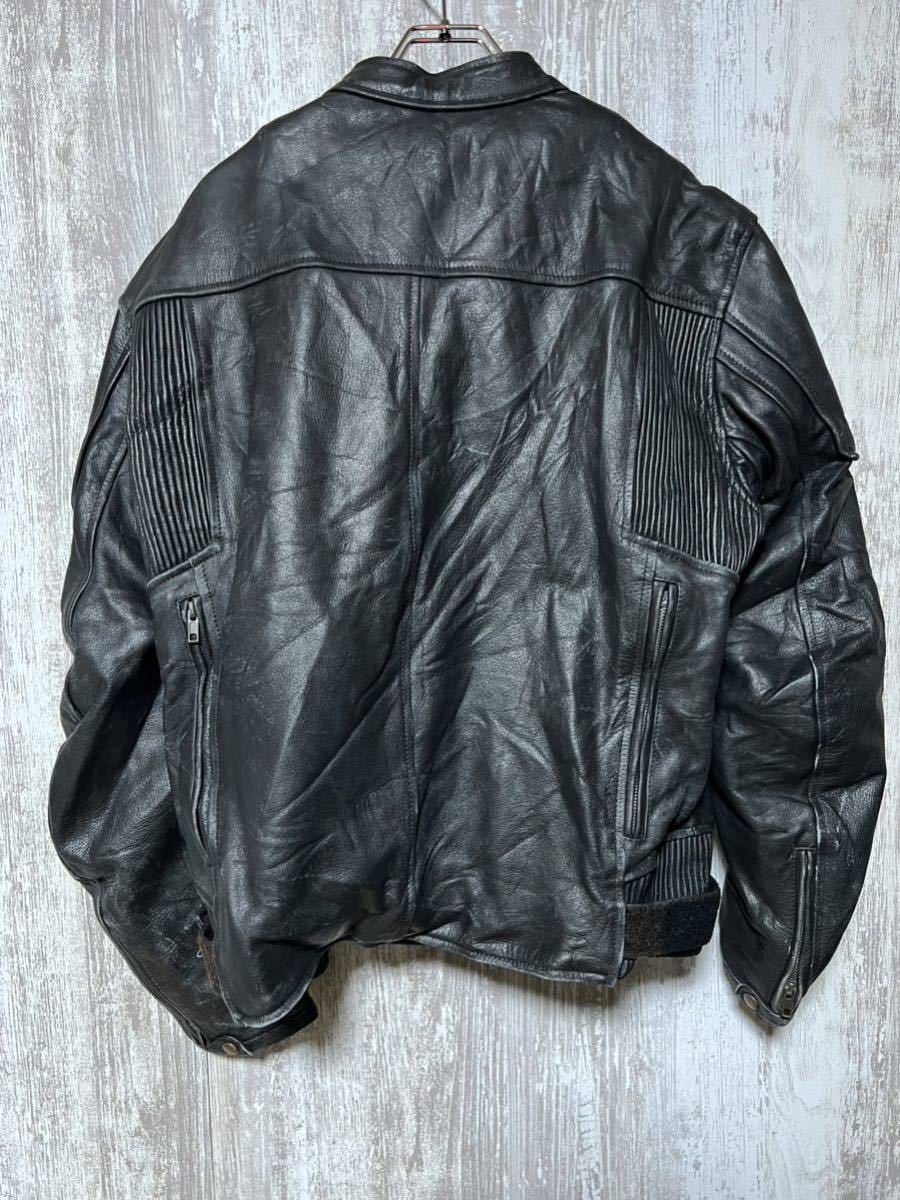 RiverRoad ライダースジャケット レザージャケット 革ジャン 古着-