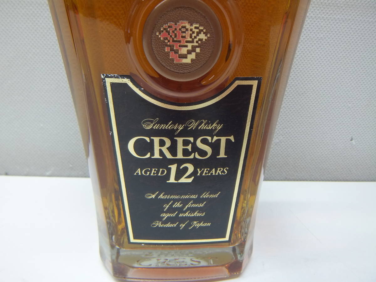 29865 酒祭 洋酒祭 クレスト 12年 700ml 43度 未開栓 サントリーウイスキー CREST_画像7