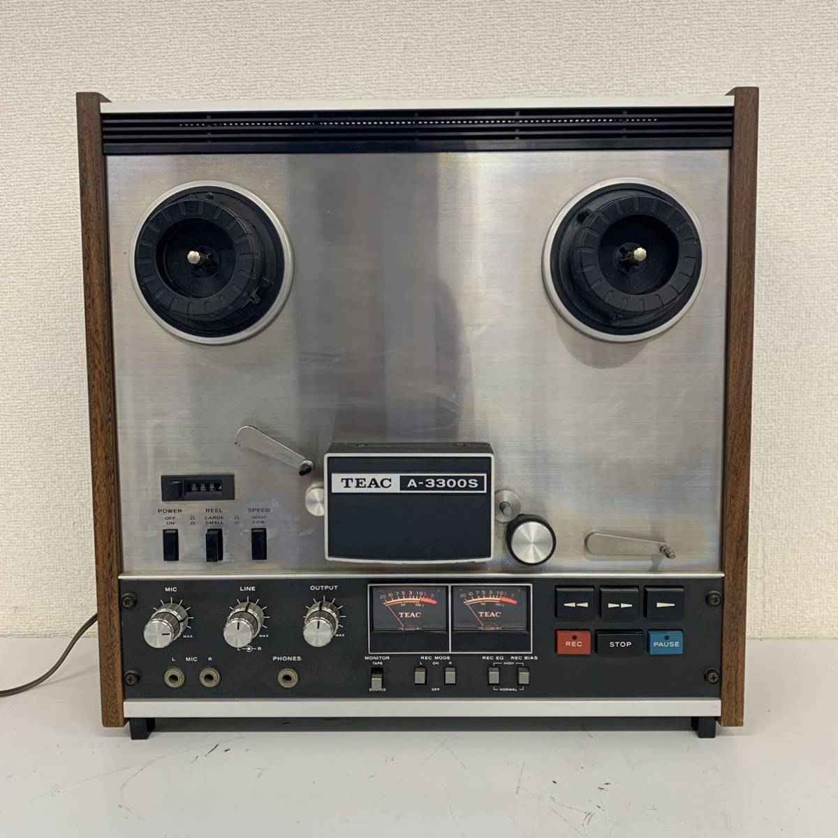 【Hc-2】 TEAC A-3300S オープンリールデッキ ティアック 現状品 1230-62_画像1