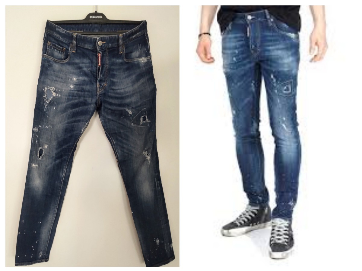 【　 DSQUARED2　ディースクエアード　】　 Classic Kenny Jean　50　　S74LB0506　スタッフインターナショナル国内正規品_画像1