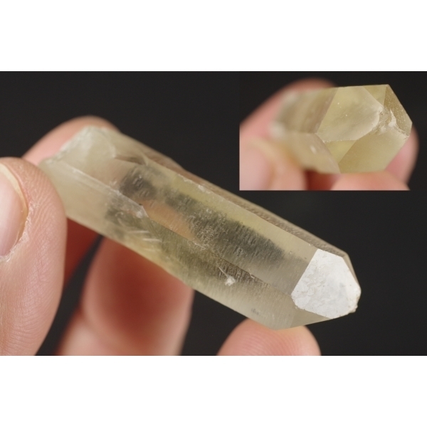 天然シトリン（黄水晶）単結晶　１８．４ｇ　/st-27_画像3