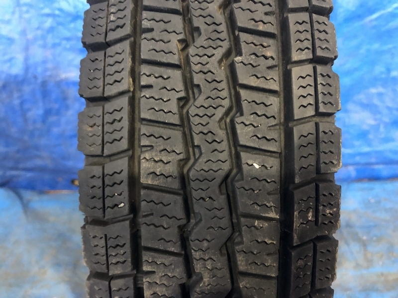 DUNLOP ダンロップ WINTER MAXX SV01 145/80R12 80/78N LT 2022年製 9部山 1本 軽トラック 等にの画像2