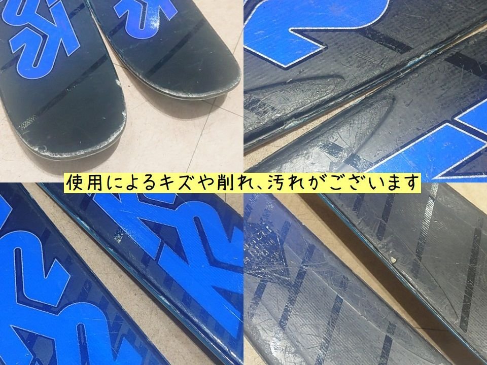 4卍1286【K2/ケーツー】PINNACLE 88/ピナクル88　2018 フリースキー 163cm 対応ソール長：260mm～388mm《店頭引渡可/ 札幌/美しが丘店》_使用によるキズや削れ、汚れがございます。