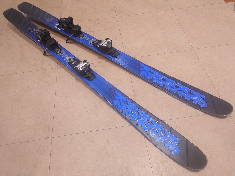 4卍1286【K2/ケーツー】PINNACLE 88/ピナクル88　2018 フリースキー 163cm 対応ソール長：260mm～388mm《店頭引渡可/ 札幌/美しが丘店》_使用によるキズや削れ、汚れがございます。