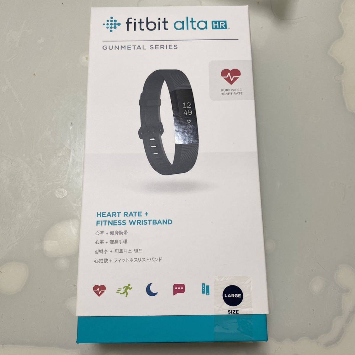 【新品・未使用】Fitbit ALTA HR フラック Lサイズ