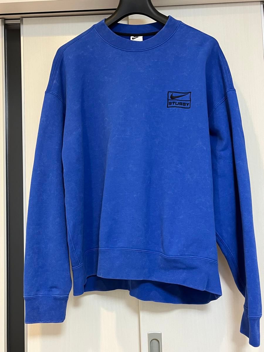 試着程度 NIKE STUSSY スウェット セットアップ Lサイズ ブルー 試着程度 NIKE STUSSY スウェット セットアップ Lサイズ ブルー
