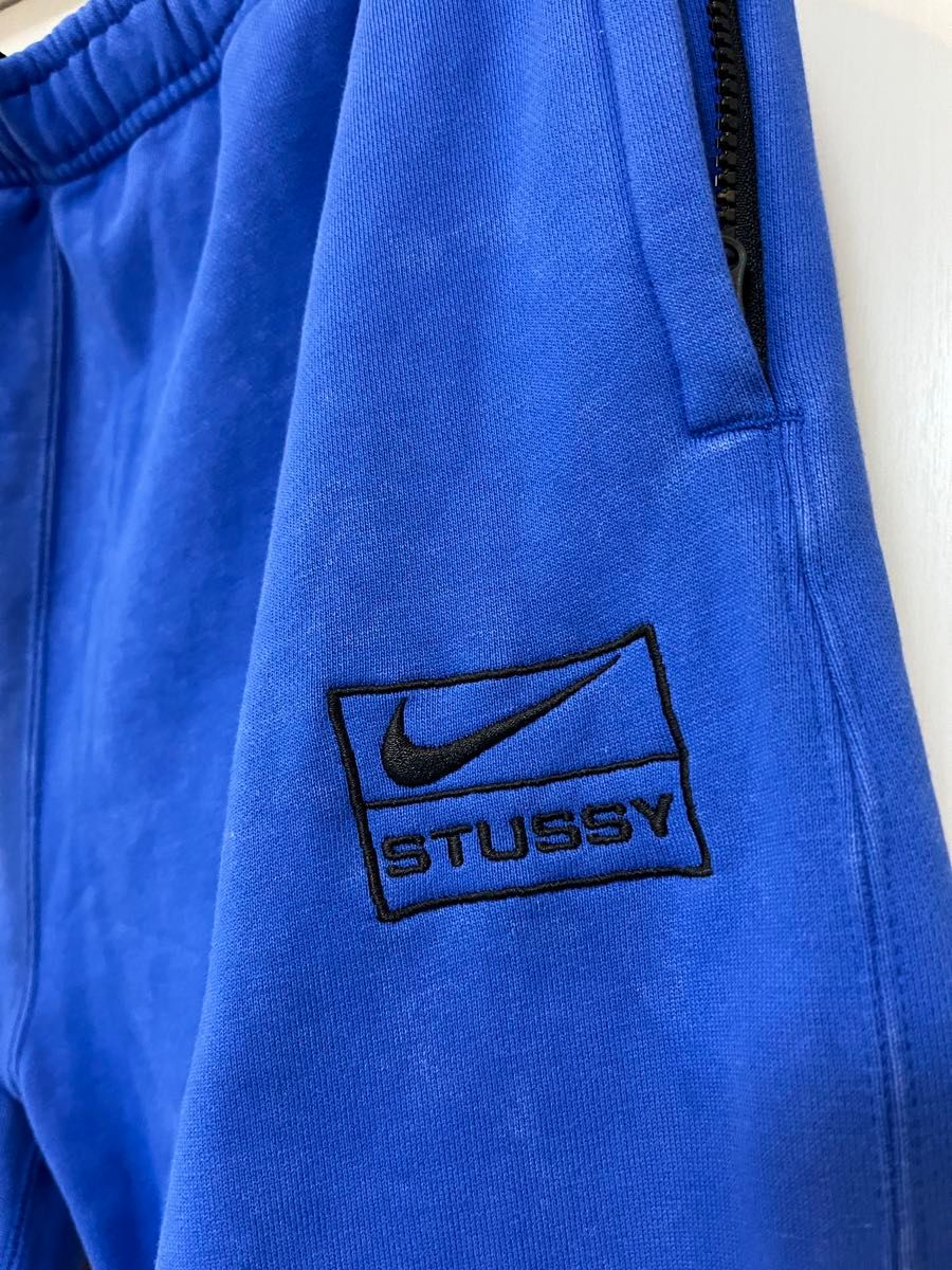 試着程度 NIKE STUSSY スウェット セットアップ Lサイズ ブルー 試着程度 NIKE STUSSY スウェット セットアップ Lサイズ ブルー