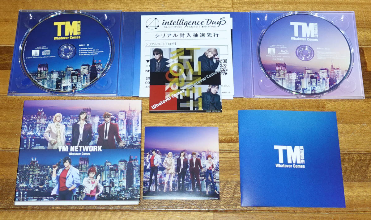 ★☆TM NETWORK CD Whatever Comes (初回生産限定盤) Blu-spec CD2＋Blu-ray DISC☆★_画像2