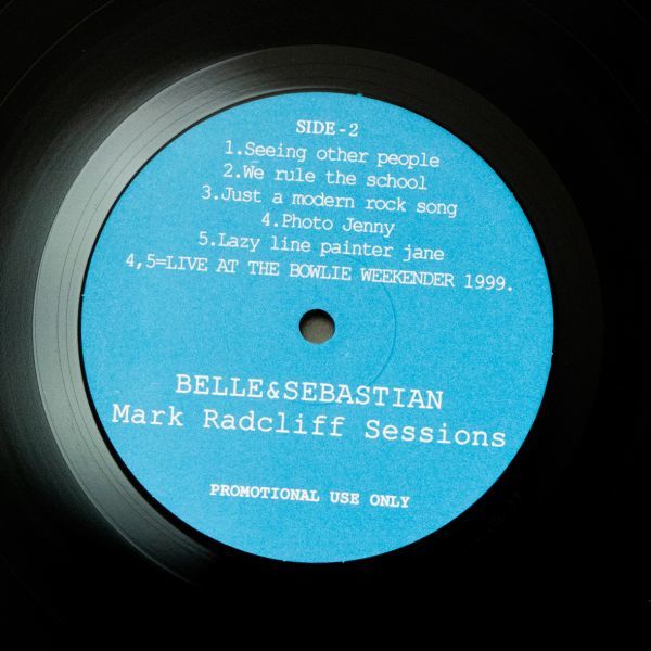 【LP/ブート盤】Belle & Sebastian / Mark Radcliff Sessions_画像4