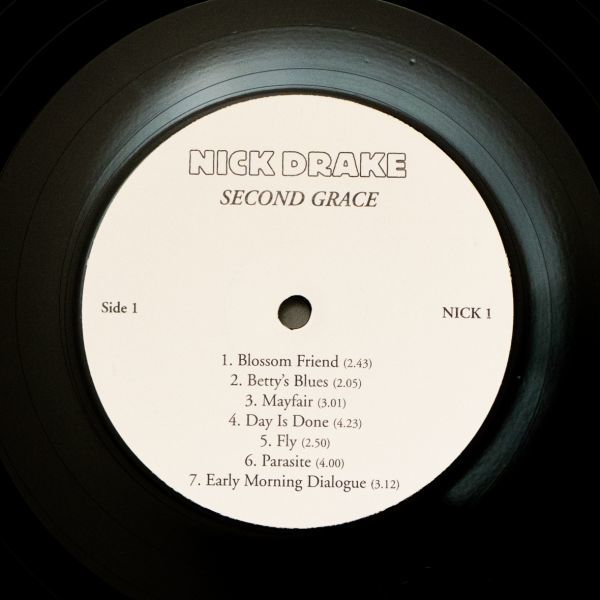 【LP/未発表曲集】Nick Drake / Second Grace_画像3