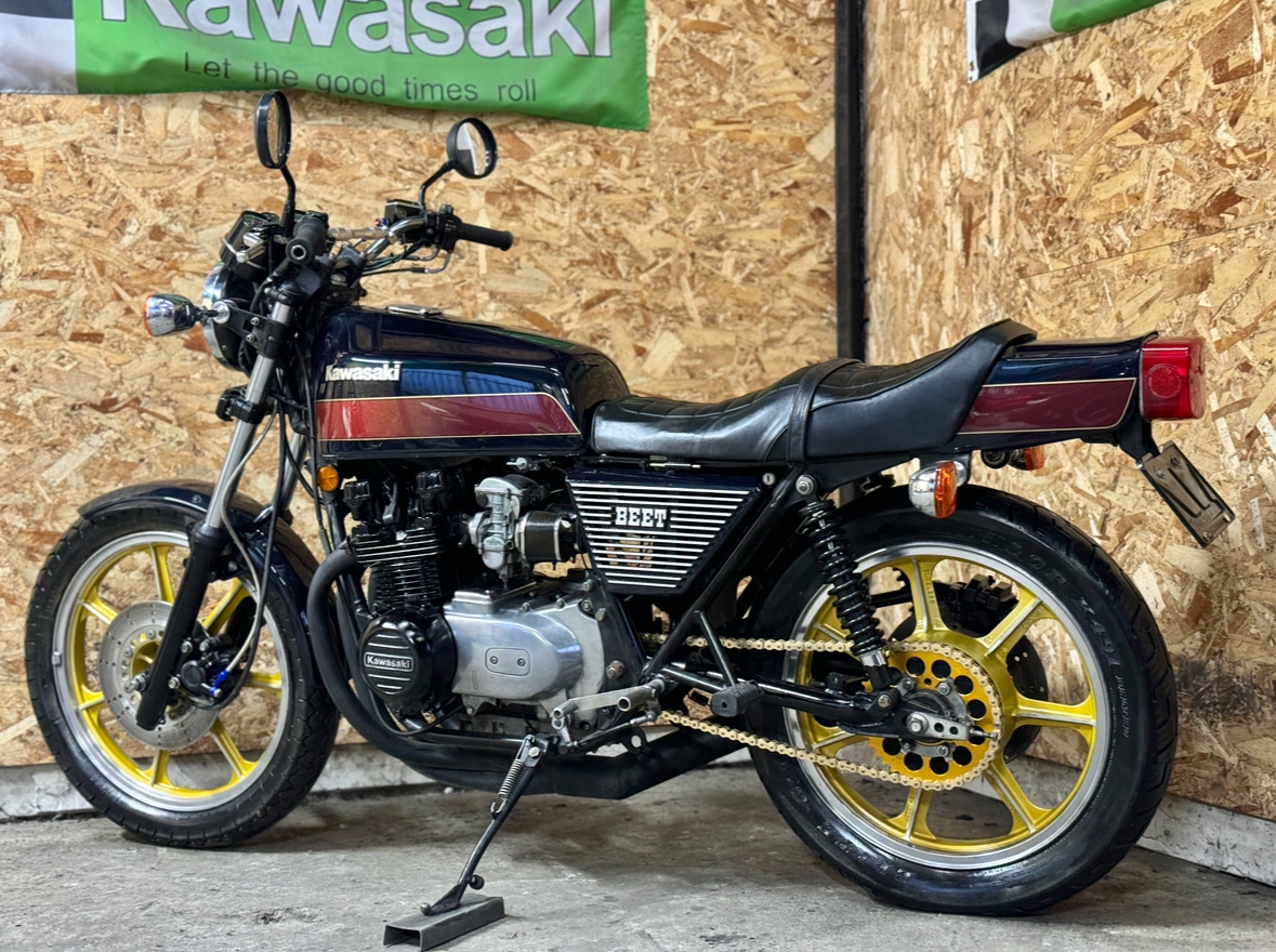 京都～ Kawasaki Z400FX 希少10番差 マッチング 足周り新品部品多数 カスタムE4仕様 ローン可 検索) Z750FX CBX400F Z1 ゼファー750 750SS_画像2