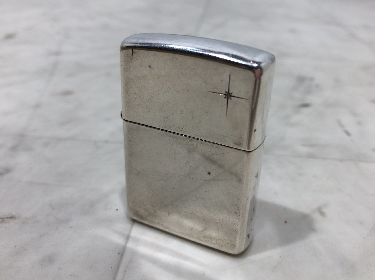 zippo ジッポー STERLING SILVER スターリングシルバー ダイヤ ライター 2005年製●E122T366_画像1