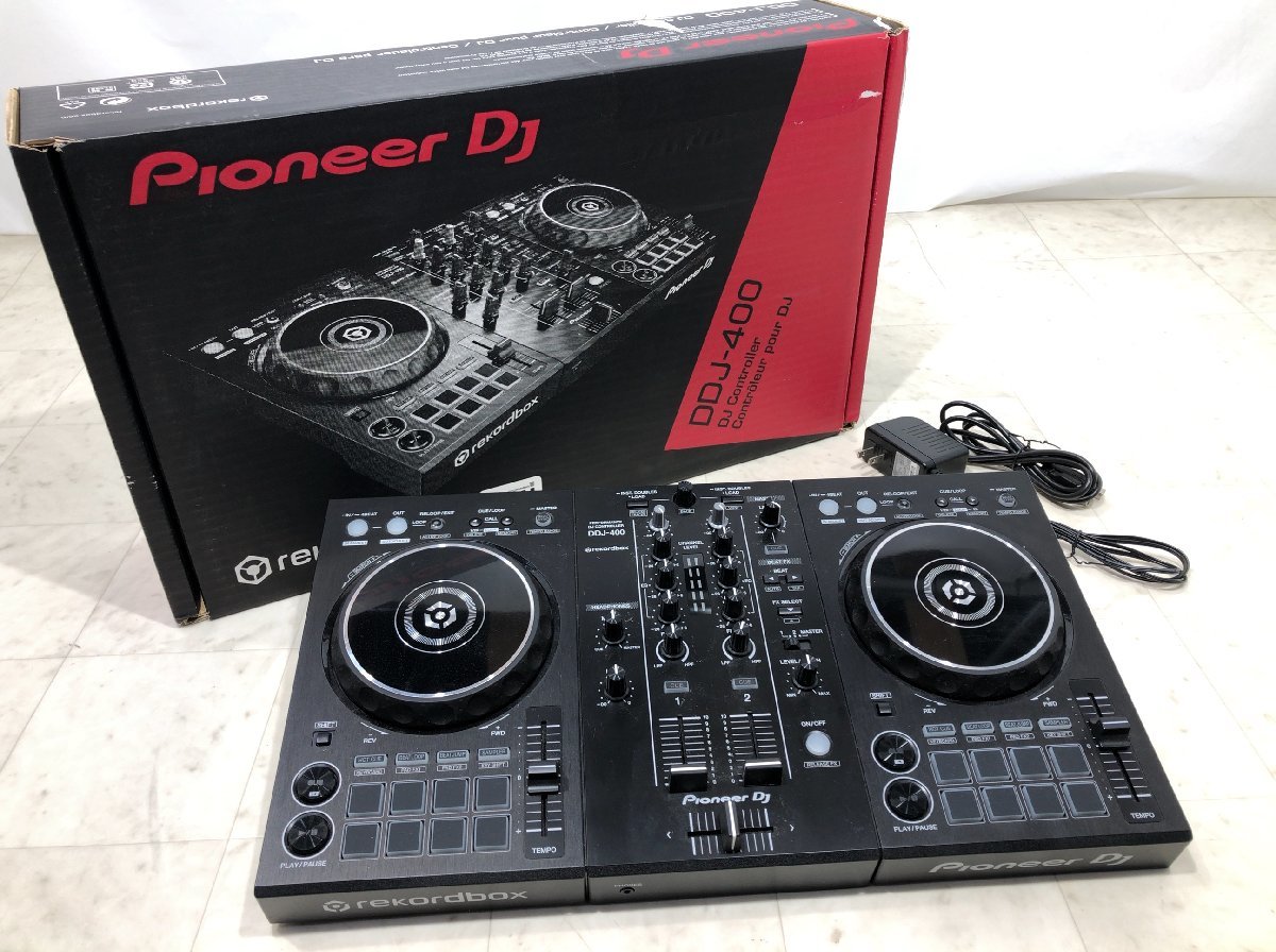 新作爆買いPioneer DDJ-400 DJコントローラー ※まとめて取引・同梱不可 [FX1943e] DJコントローラー