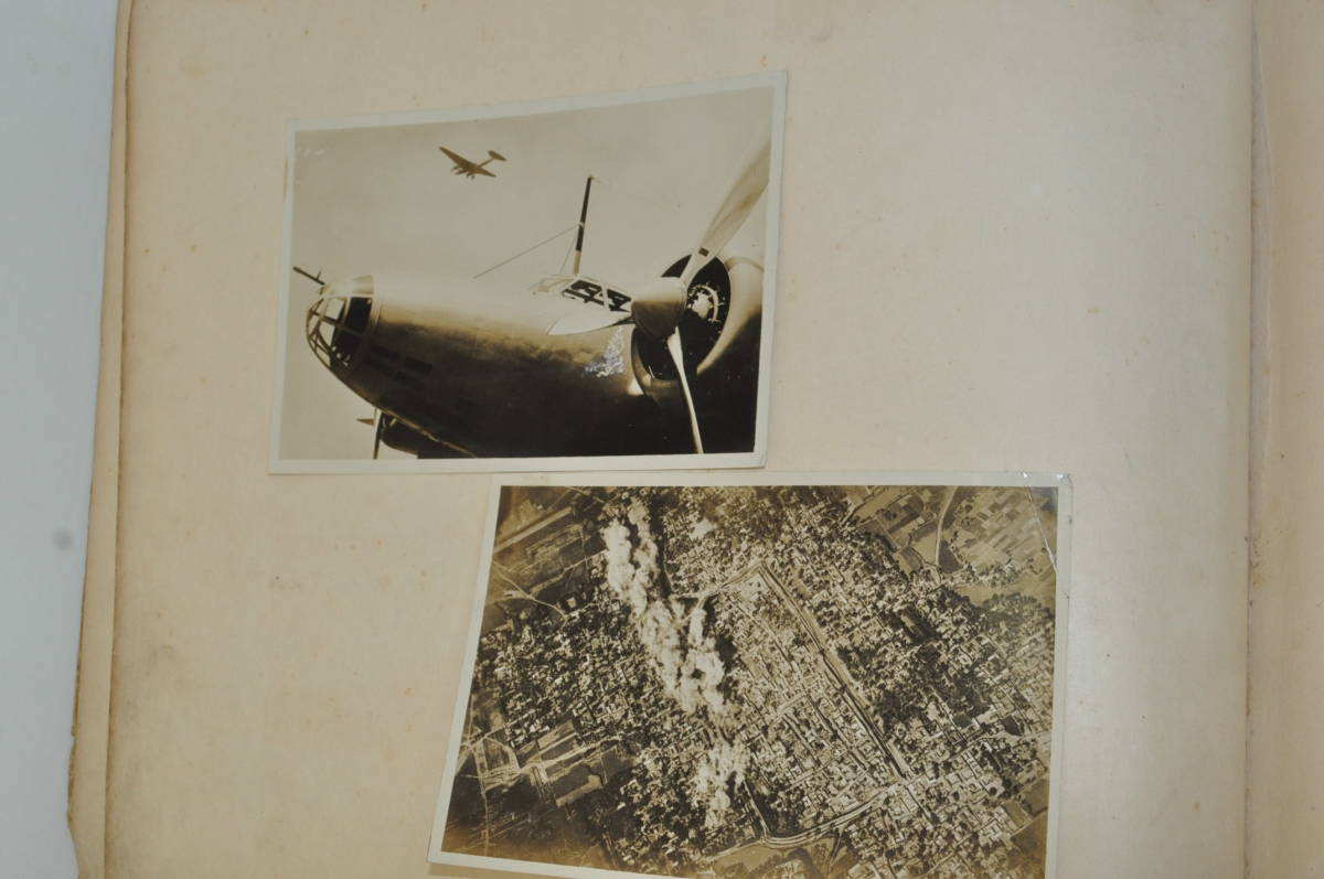 昭和12年　白黒写真　約277枚　写真帳　盧溝橋事件　航空機写真多数　軍人　貴重な資料　375x275x20㍉_画像6