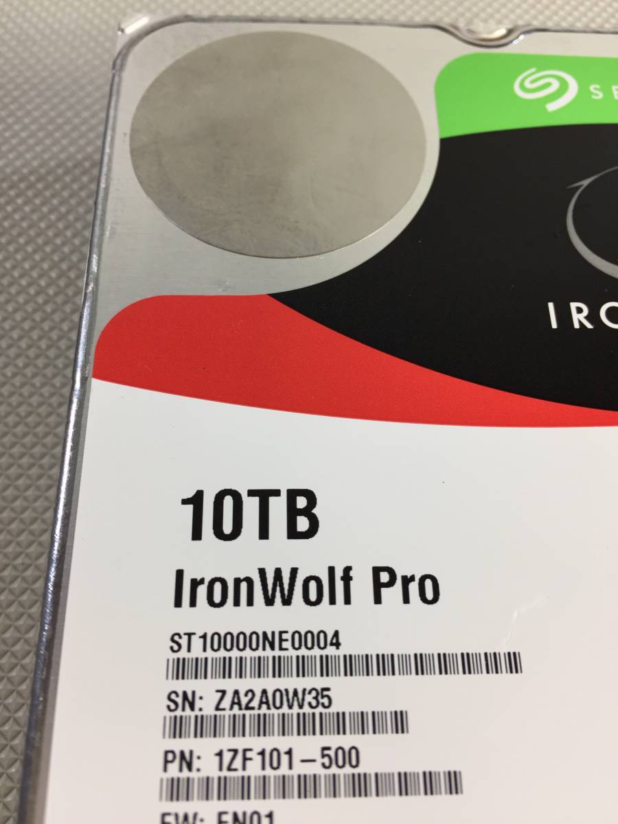S3679●SEAGATE シーゲート HDD ハードディスク 3.5インチ 10TB IronWolf Pro ST10000NE0004 【ジャンク】_画像3