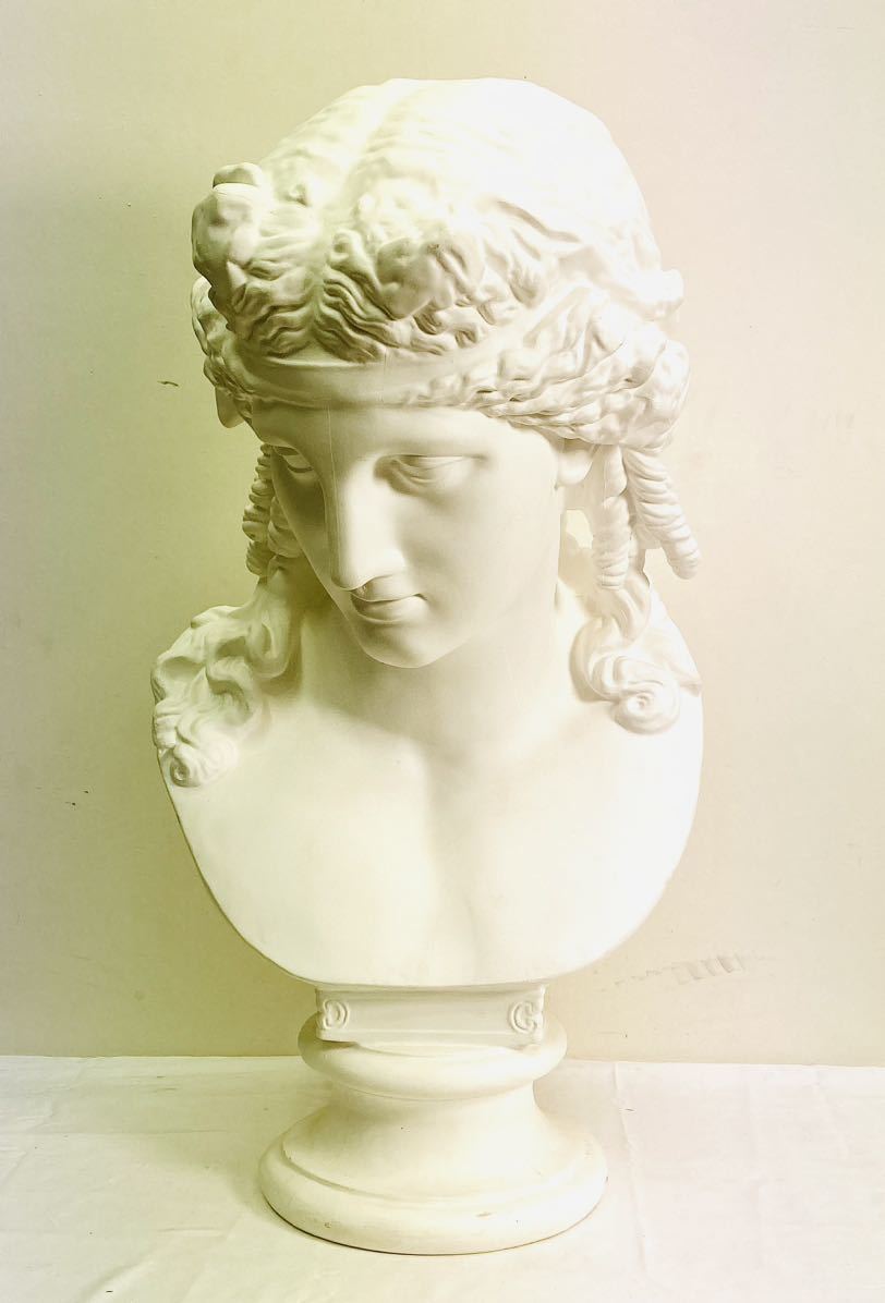 石膏像 胸像 アリアス女神 西洋 美術品 置物 オブジェ インテリア