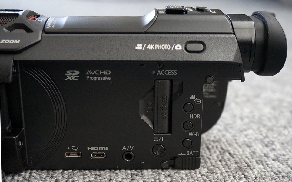 【動作確認済】パナソニック HC-WXF990M デジタル4K ビデオカメラ 大容量64GB内蔵メモリー/SD/SDHC/SDXC【2015年製】の画像7