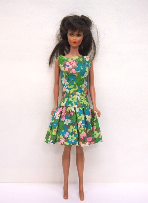 ⑥ ビンテージ ミッジ Midge 着せ替え人形 洋服付 1960年代 当時物 日本製 マテル社 Mattel バービー人形 Barbie HBY-D6_画像2