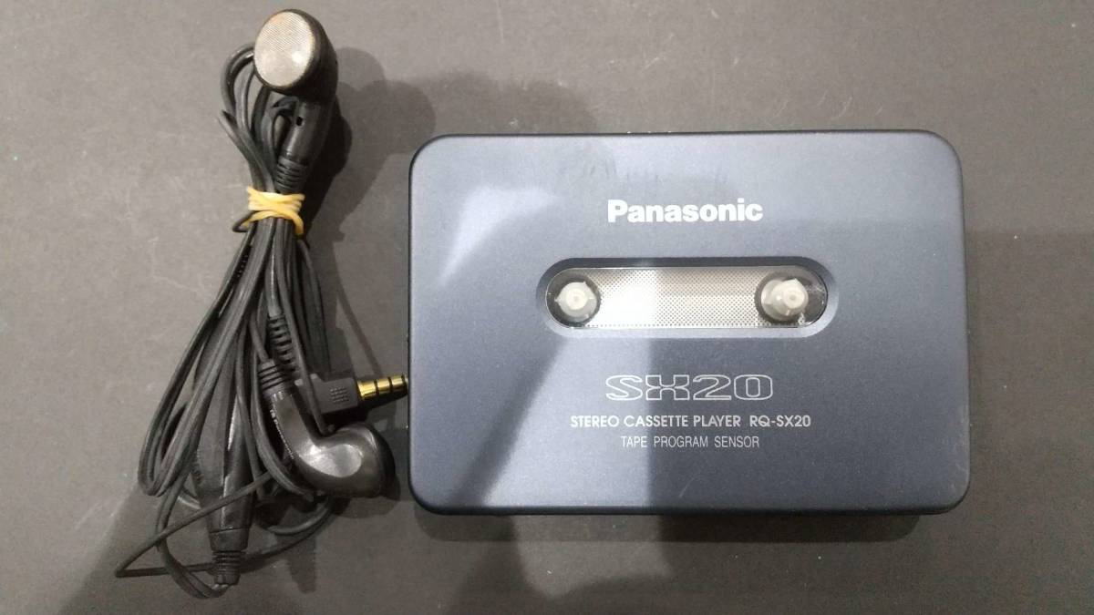 #Y6105　Panasonic　パナソニック　ウォークマン　SX20　ジャンク品扱い_画像1