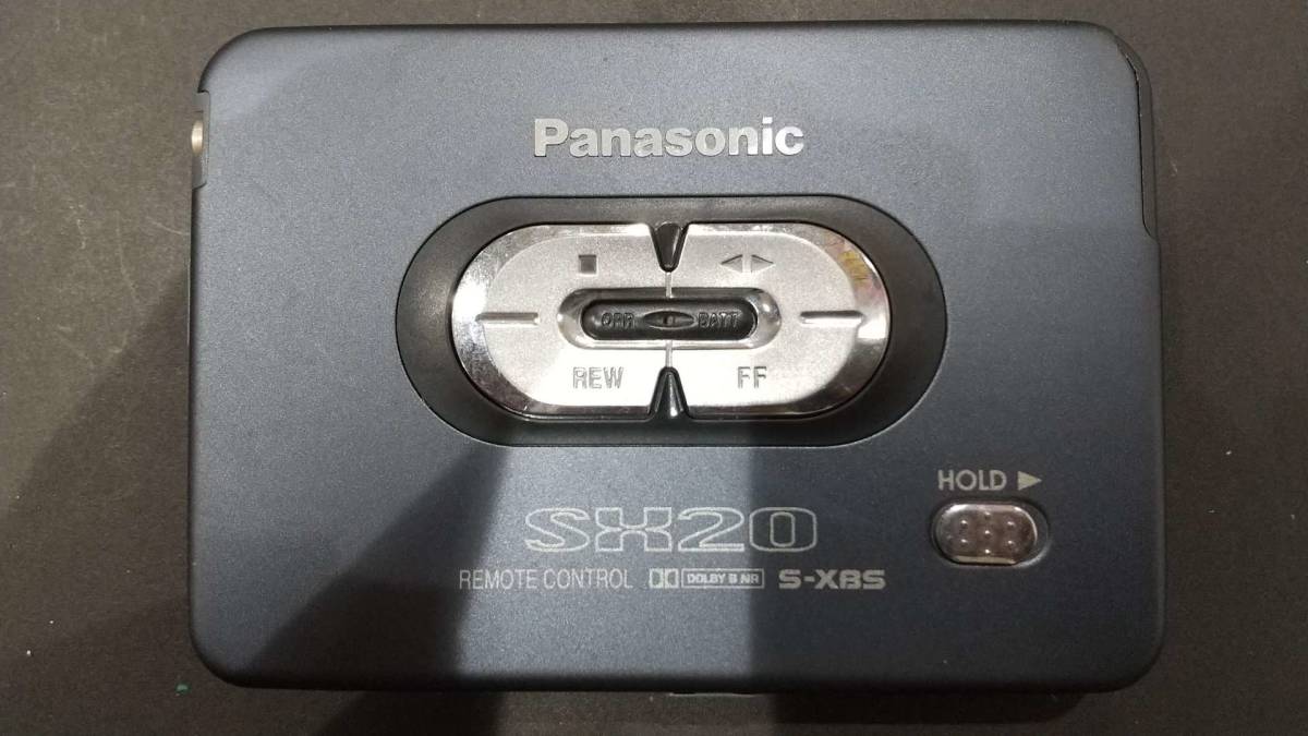 #Y6105　Panasonic　パナソニック　ウォークマン　SX20　ジャンク品扱い_画像3