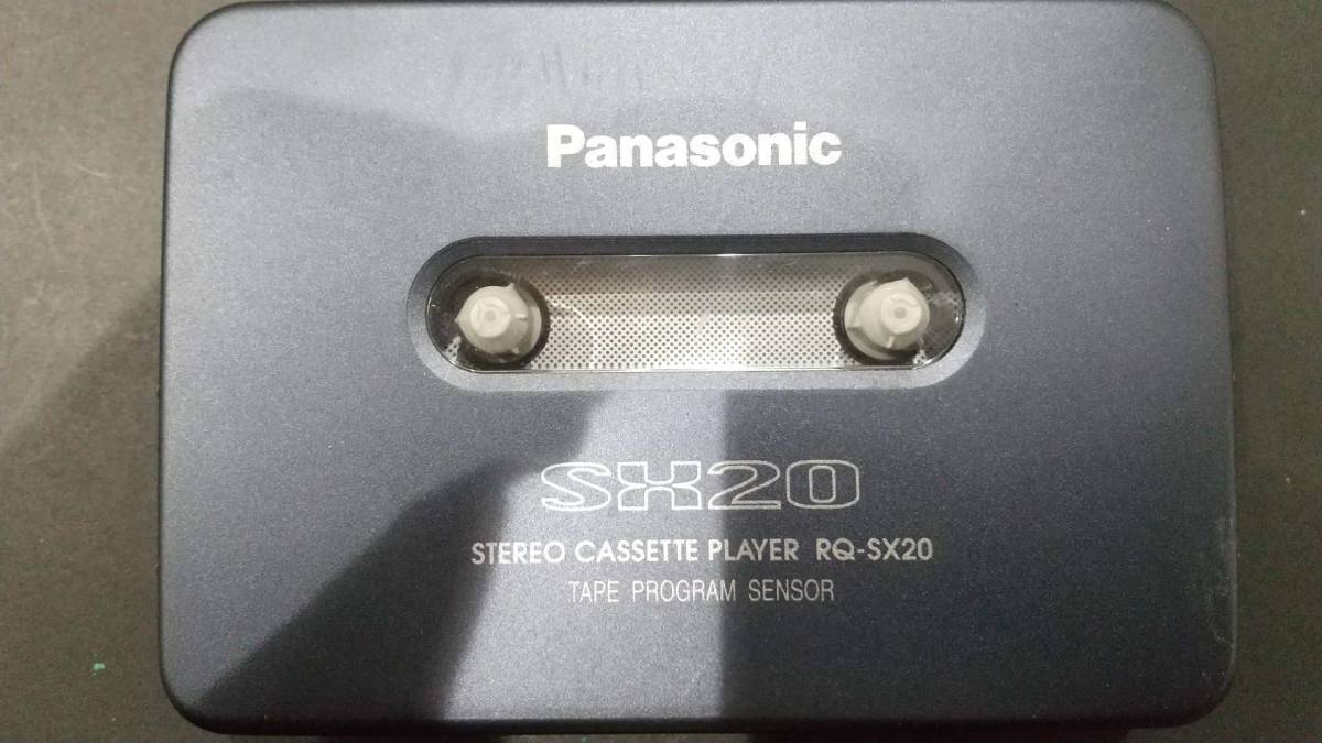 #Y6105　Panasonic　パナソニック　ウォークマン　SX20　ジャンク品扱い_画像2