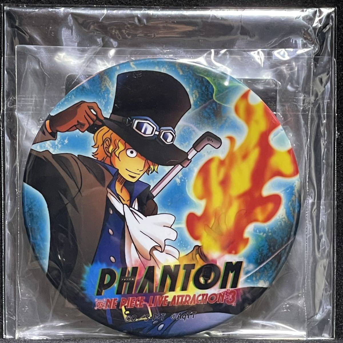 【未使用品/希少】 ワンピース 限定 缶バッジ 東京タワー ワンピースタワー トンガリストア phantom ファントム 缶バッチ サボ ラスト1