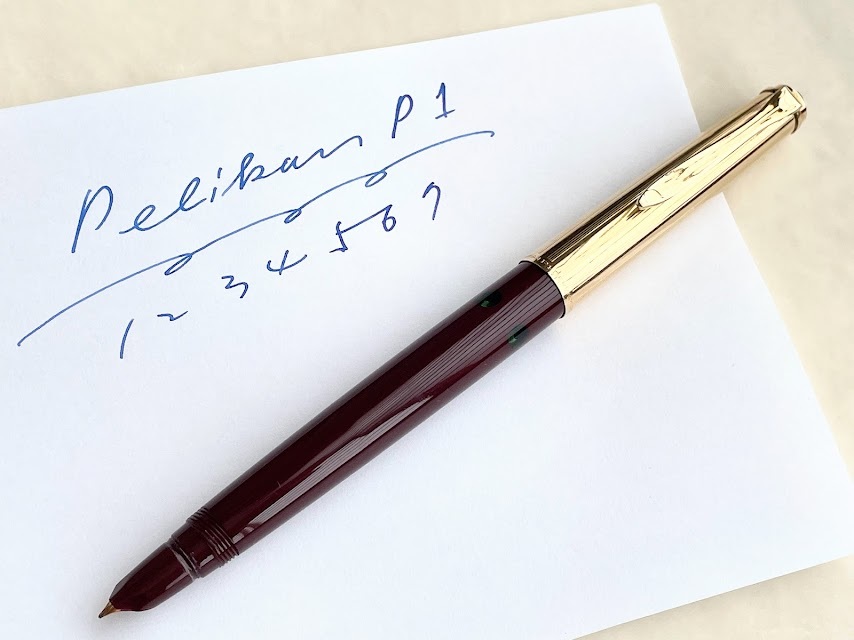1950~60年代 Pelikan P1 ワイン色 美品 万年筆 1950~60年代 Pelikan P1 ワイン色 美品 万年筆