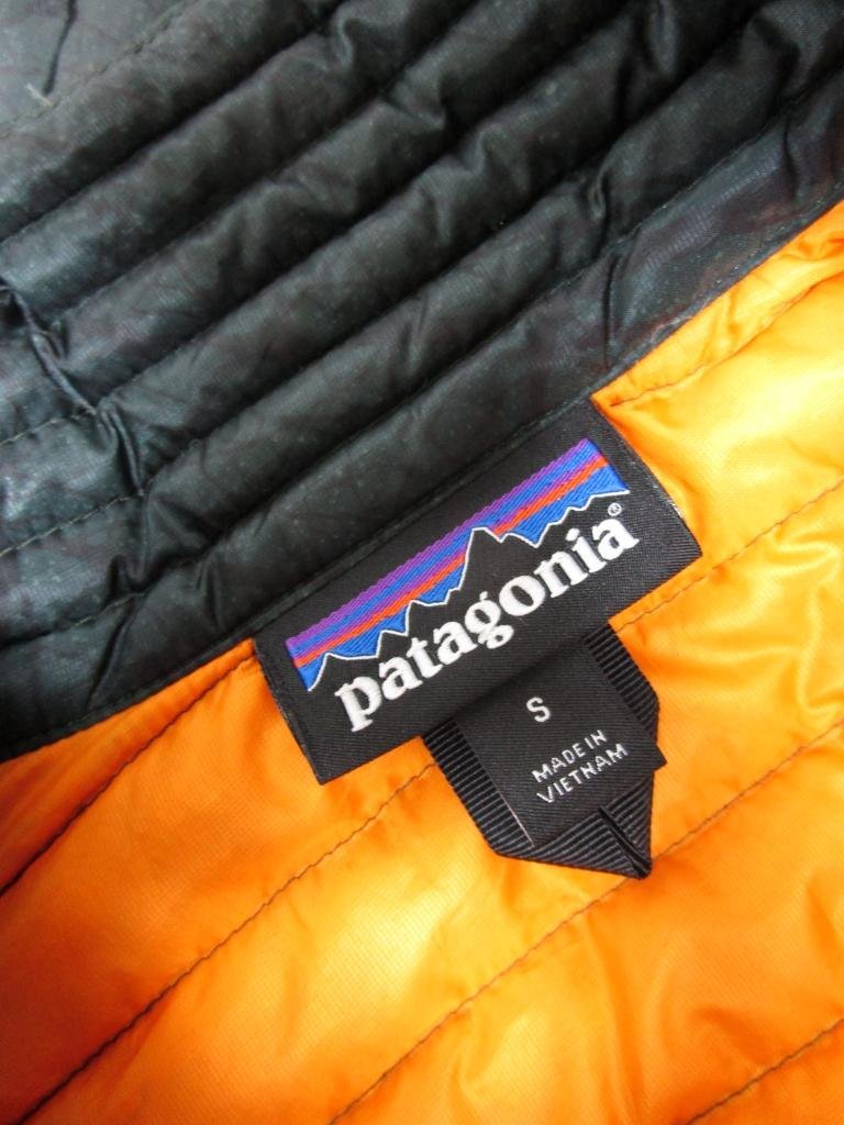 【送料込】 patagonia パタゴニア ダウン グリーン 深緑 84751 ダウンジャケット スタンドカラー フロントジッパー 温かい sizeＳ/956627_画像6