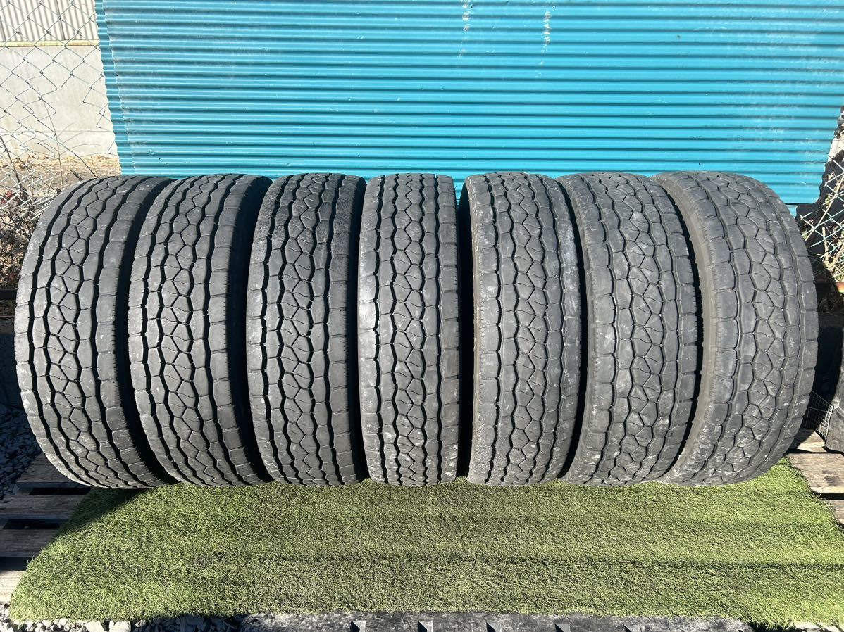 245/70R19.5 136/134J ブリヂストン　M800 ミックス7本セット_画像1