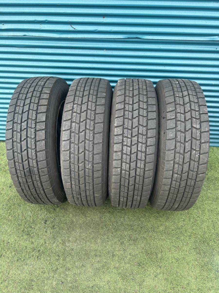 175/70R14 84Q GOODYEAR スタッドレス4本セット　バリ山　鉄チン付き4本　2022年式_画像10