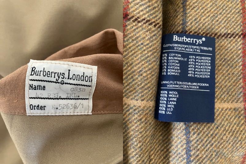 Yahoo!オークション - 【一枚袖】80s BURBERRYS ハリントン Yahoo!オークション - 【一枚袖】80s BURBERRYS ハリントン