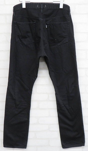 3P4928/nonnative DWELLER 5P JEANS 01 COTTON SATIN OVERDYED NN-P4110 ノンネイティブ ストレッチパンツの画像3