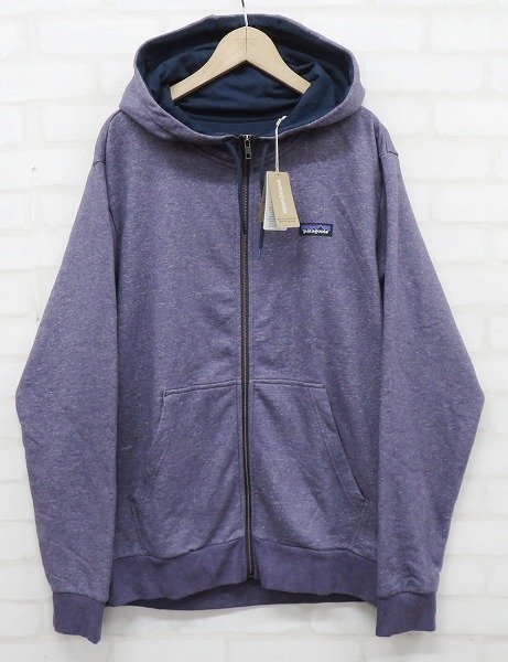 7T9046/未使用品 Patagonia P-6 Label French Terry Full Zip Hoody パタゴニア ラベル フレンチテリーフルジップフーディ パーカー_画像2