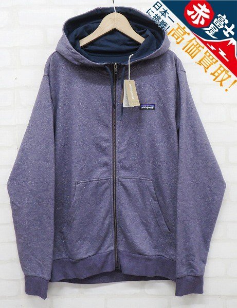 7T9046/未使用品 Patagonia P-6 Label French Terry Full Zip Hoody パタゴニア ラベル フレンチテリーフルジップフーディ パーカー_画像1