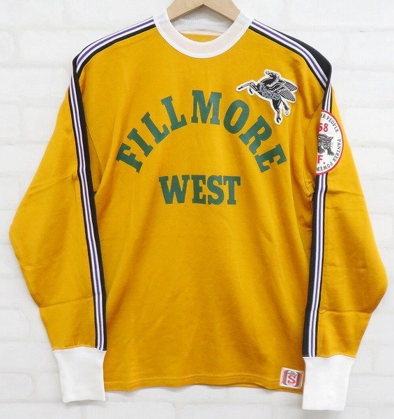 7T9122/未使用品 BOOTLEGGERS FILLMORE WEST アスレチックTシャツ ブートレガーズ_画像2