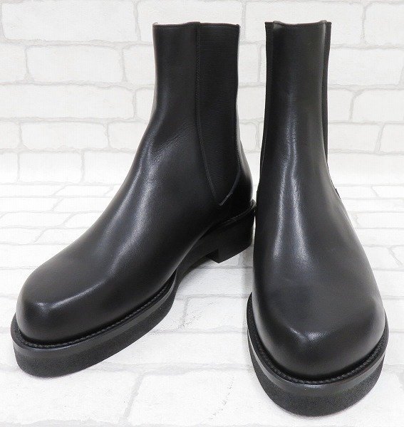 2S8584/未使用品 foot the coacher SIDE GORE BOOTS フットザコーチャー サイドゴアブーツ 8_画像2