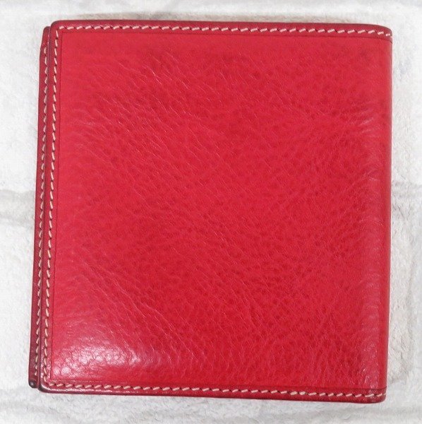2A7071【クリックポスト対応】schedoni 二つ折り財布 イタリア製 スケドーニ ウォレット_画像4