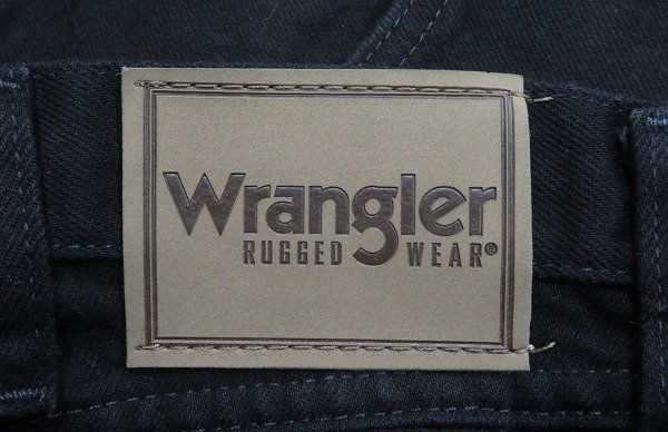 3P5115/ラングラー ブラックデニムパンツ ニカラグア製 Wrangler_画像4