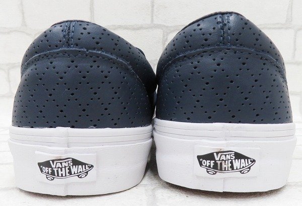 2S8573/未使用品 VANS Classic Slip-On DIAMOND PERF VN-0ZMRFDQ バンズ クラシックスリッポン_画像4