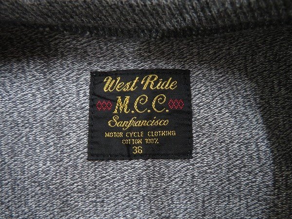 7T8676/未使用品 WESTRIDE RUMBLING STADIUM LONG SLEEVE TEE ウエストライド 長袖Tシャツ_画像4