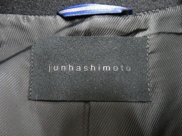 3J3432/junhashimoto STAND COLLAR COAT 1011820005 ジュンハシモト スタンドカラーコート_画像5